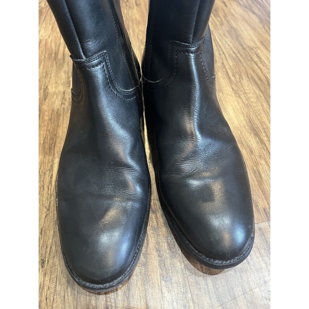 Florsheim Imperial Men 8D Black Leather Side Zip Ankle Boots Capital Dress 14163 - Picture 8 of 14